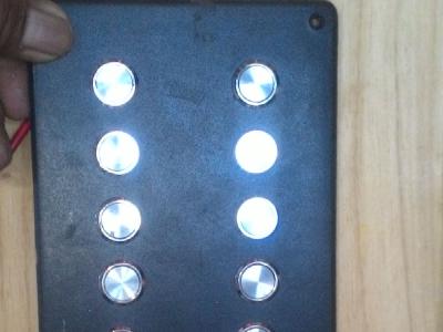 Wall switches for boat lighting